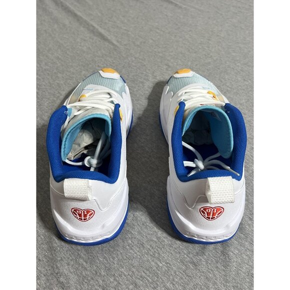 Jordan One Take 4‎ Shoes Mens Size 11 White Blue Yellow Basketball DO7193-164 main image 12